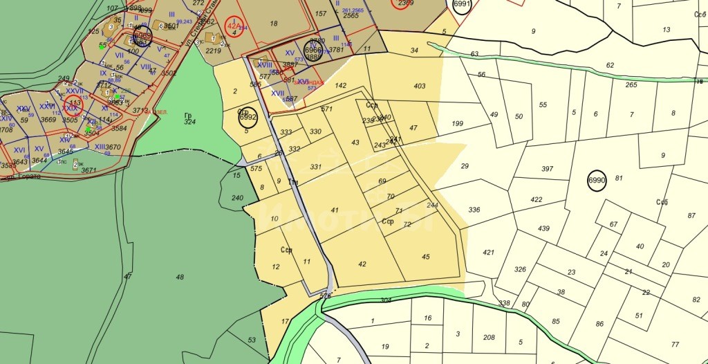 Продава Парцели Къщи София с. Бистрица 220000 EUR