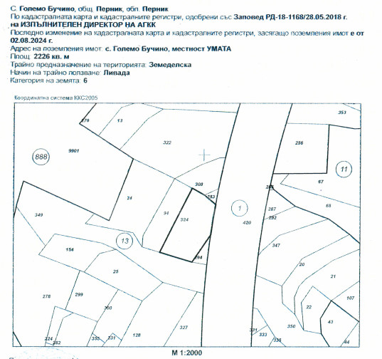 Продава Парцели Къщи област Перник ГОЛЕМО БУЧИНО  -  75000 EUR - снимка 2