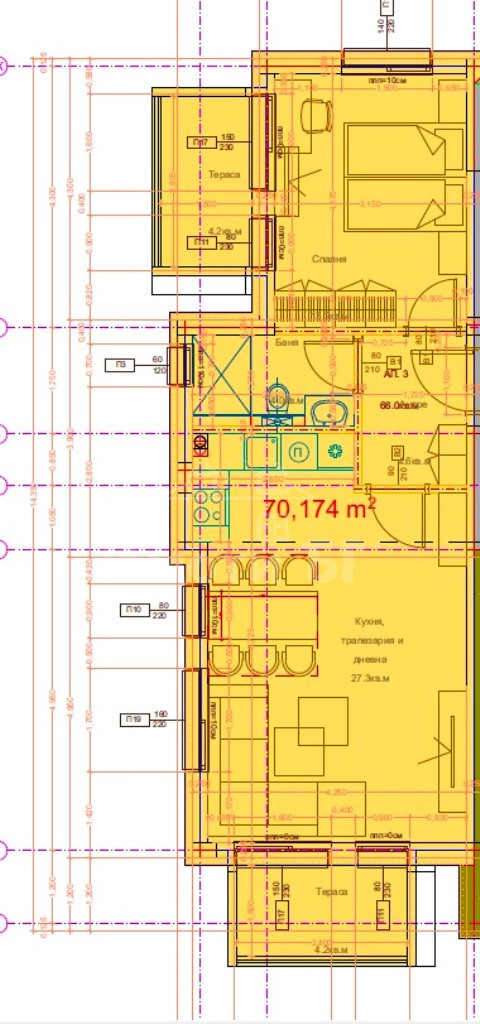 Продава Двустаен Апартамент София гр. Банкя   -  165500 EUR - снимка 7